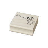 Fairy mit Zauberstab Gummistempel (Stempel)
