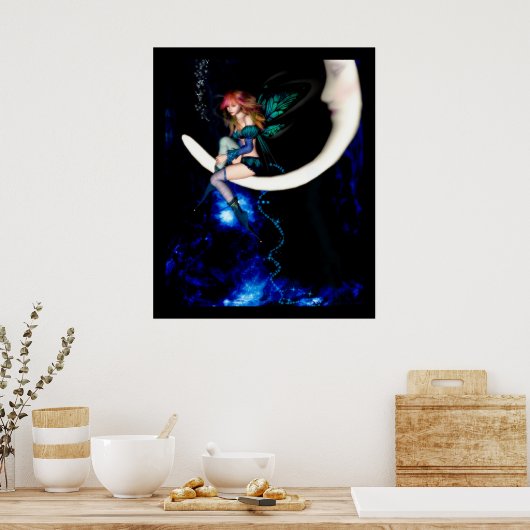 Fairy Moon Poster (Küche)