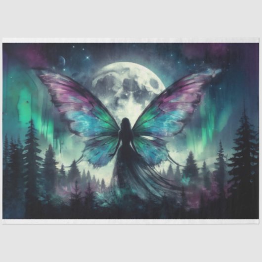 Fairy Moon Tissue Paper Seidenpapier (Vorderseite)