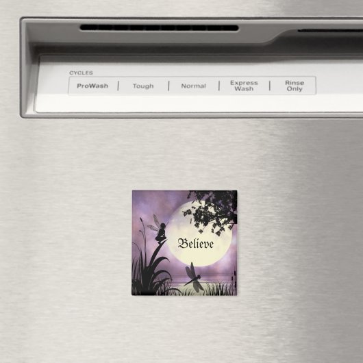 Fairy moonlit teich Magnet (In Situ (Geschirrspüler))