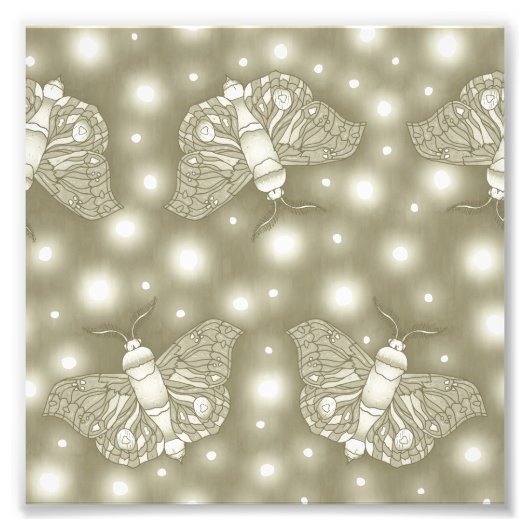 Fairy Moths Fotodruck (Vorne)