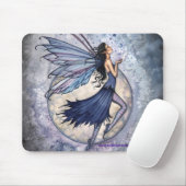 Fairy Mousepad, Midnight Blue von Molly Harrison Mousepad (Mit Mouse)