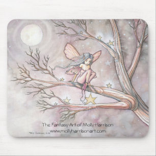Fairy Mousepad 'Tree of Stars' von Molly Harrison