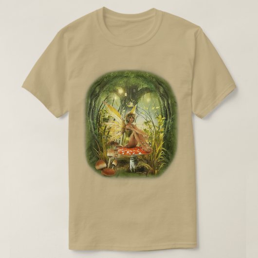 Fairy Mushroom Fairies Anime Toadstool Magischer G T-Shirt (Design vorne)