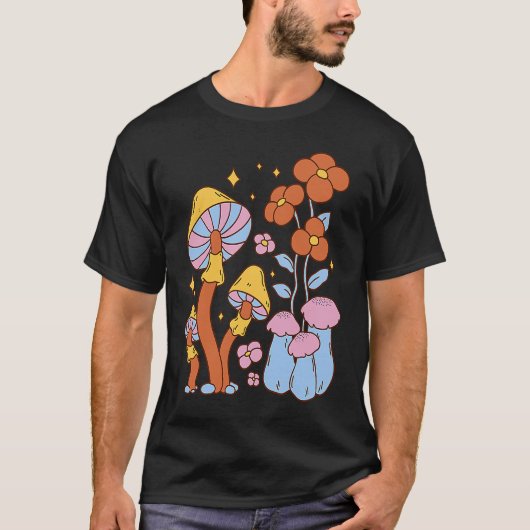 Fairy Mushroom Garden T-Shirt (Vorderseite)