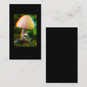 Fairy Mushroom Psychedelic Crazy Minds Visitenkarte (Vorne/Hinten)