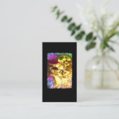 Fairy Mushroom Psychedelic Imagination Visitenkarte (Stehend Vorderseite)