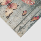 Fairy Mushrooms Gothic Garden Decoupage Seidenpapier (Ausschnitt)