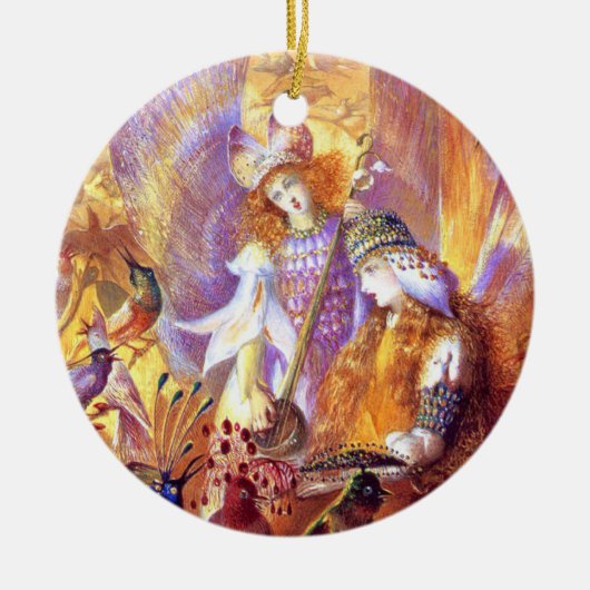 Fairy Music Keramik Ornament (Vorne)