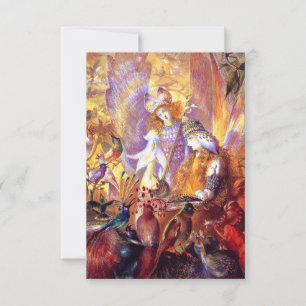 Fairy Music RSVP Karte