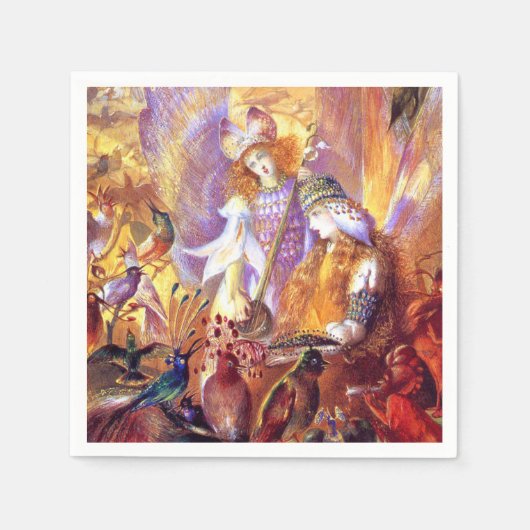 Fairy Music Serviette (Vorderseite)