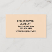 Fairy nah-up Flügel Fantasy Girl Visitenkarte (Rückseite)