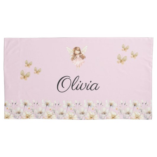 Fairy Niedlich Garden Verzauberter Personalisierte Kissenbezug (Vorderseite)