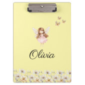 Fairy Niedlich Garden Verzauberter Personalisierte Klemmbrett (Vorderseite)