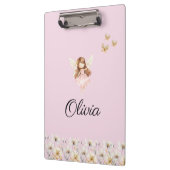 Fairy Niedlich Garden Verzauberter Personalisierte Klemmbrett (Links)