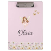 Fairy Niedlich Garden Verzauberter Personalisierte Klemmbrett (Vorderseite)