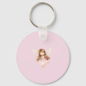 Fairy Niedlich Garden Verzauberter Personalisierte Schlüsselanhänger (Rückseite)