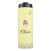 Fairy Niedlich Garden Verzauberter Personalisierte Thermosbecher (Vorderseite)