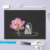 Fairy Night Lotus Blume Tissue Paper Seidenpapier (Handwerk)