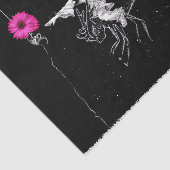 Fairy Night mit rosa Blume Seidenpapier (Ausschnitt)