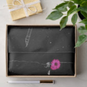 Fairy Night mit rosa Blume Seidenpapier (Geschenk)