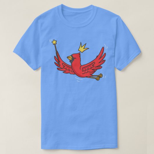 Fairy Northern Kardinal Wildlife Mystical Bird Fai T-Shirt (Design vorne)