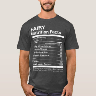 Fairy Nutrition Fakten Name Funny T-Shirt