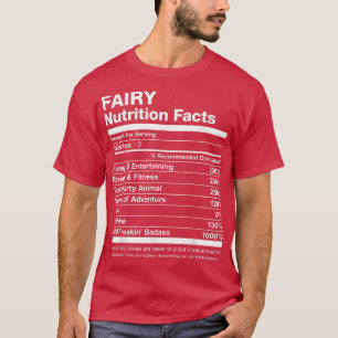 Fairy Nutrition Fakten Name Funny T-Shirt