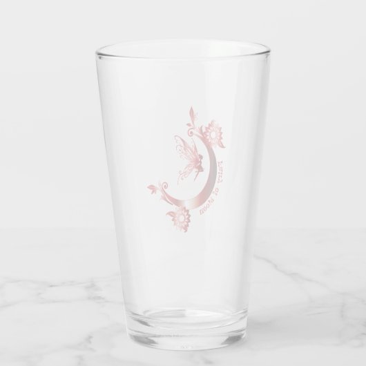 Fairy of moon Women Drinkware Glas (Rückseite)