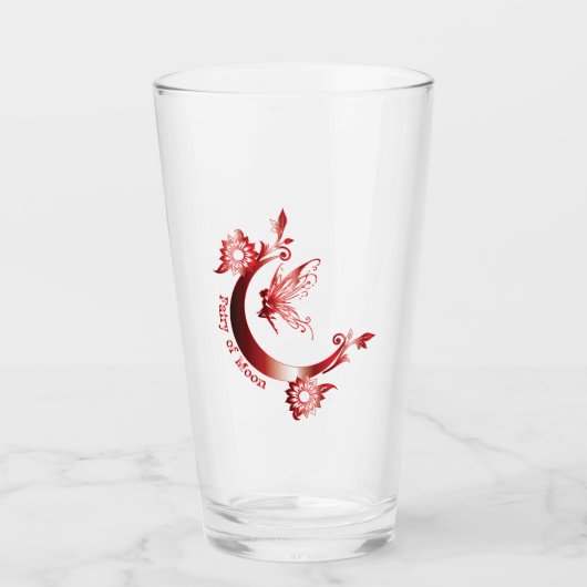 Fairy of moon Women Drinkware Glas (Vorderseite)