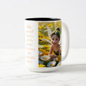 Fairy of the Daisy Zweifarbige Tasse (VorderseiteRechts)
