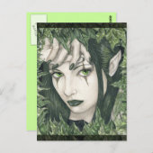Fairy of the Dark Forest Postkarte (Vorne/Hinten)