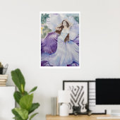 Fairy of the Irises Poster (Heimbüro)