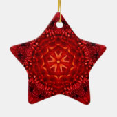 FAIRY OF THE RED BLUME Fantasy Star Keramik Ornament (Hinten)