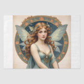 Fairy of the Silent Garden Decoupage Seidenpapier (Vorderseite)