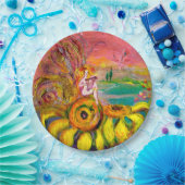 FAIRY OF THE SUNFLOWERS Fantasy Pappteller (Party)