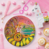 FAIRY OF THE SUNFLOWERS Fantasy Pappteller (Party)