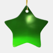 FAIRY OF THE SUNFLOWERS VIBRANT GREEN EMERALD KERAMIKORNAMENT (Hinten)