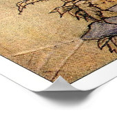 Fairy on a Daisy - Drucken Poster (Ecke)