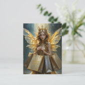 Fairy on a Shopping Spree Postkarte (Stehend Vorderseite)
