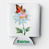 Fairy on Daisy Can Cooler Dosenkühler (Vorderseite)