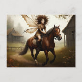 Fairy on Horseback Postkarte (Vorderseite)