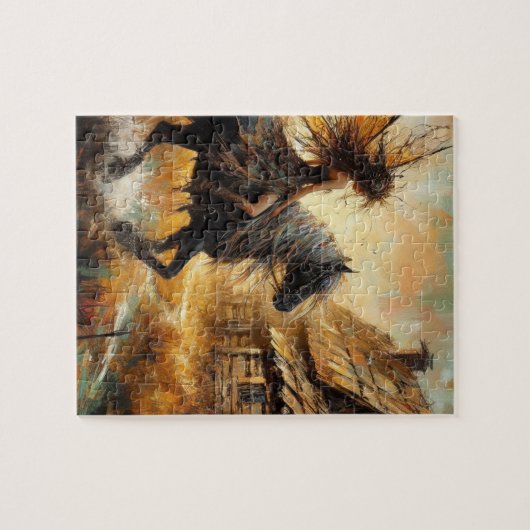 Fairy on Horseback Puzzle (Horizontal)