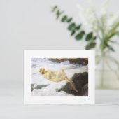 Fairy on Snowy Mountaintain Top Postkarte (Stehend Vorderseite)