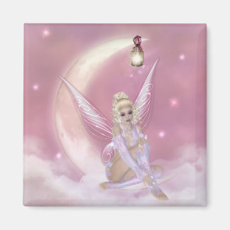 Fairy on the Moon - Fantasy Magnet