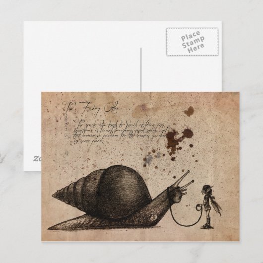 Fairy Ostler Postkarte (Vorne/Hinten)
