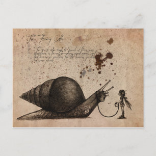 Fairy Ostler Postkarte