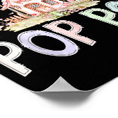 Fairy P P Magical Floral Birthday Girl Fairytale Poster (Ecke)