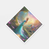 Fairy Paper Serviette (Ecke)
