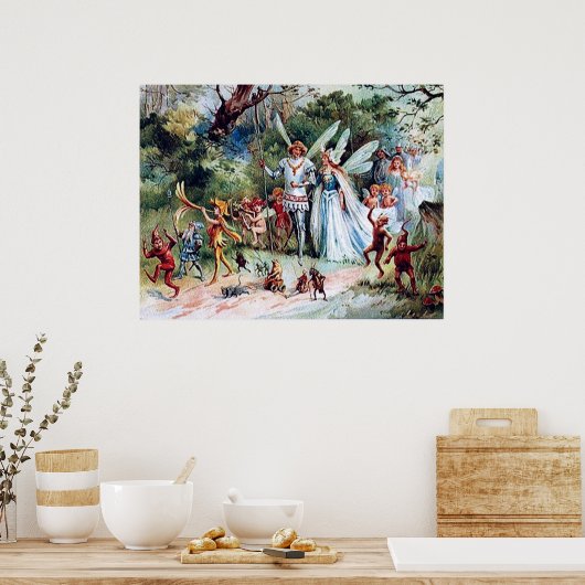 FAIRY PARADE POSTER (Küche)